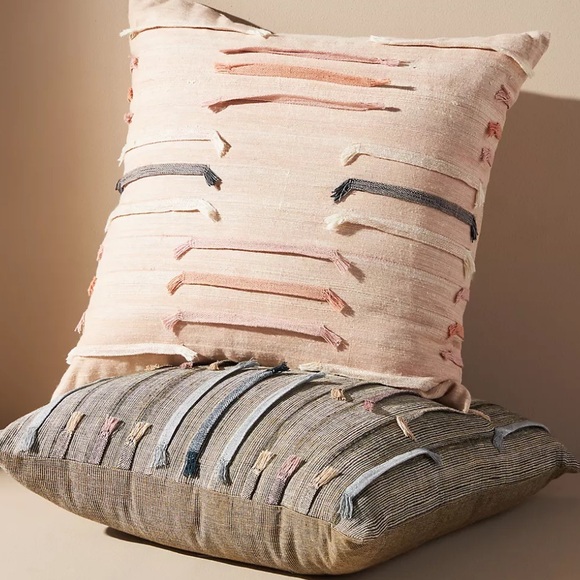 NWT Anthropologie Damiana Silk Blend Pillow - Picture 2 of 16